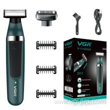 VGR V-393 beard trimmer waterproof hair body shaver